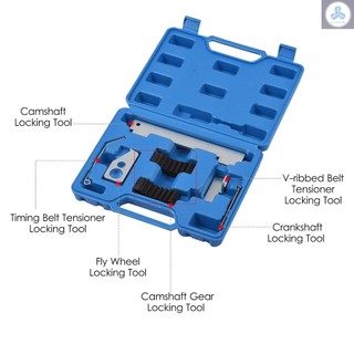 7pcs Engine Timing Tool Kit Car Engine Camshaft Tensioning Locking Alignment Timing Tool Kit Compatible with Chevrolet Buick Cruze