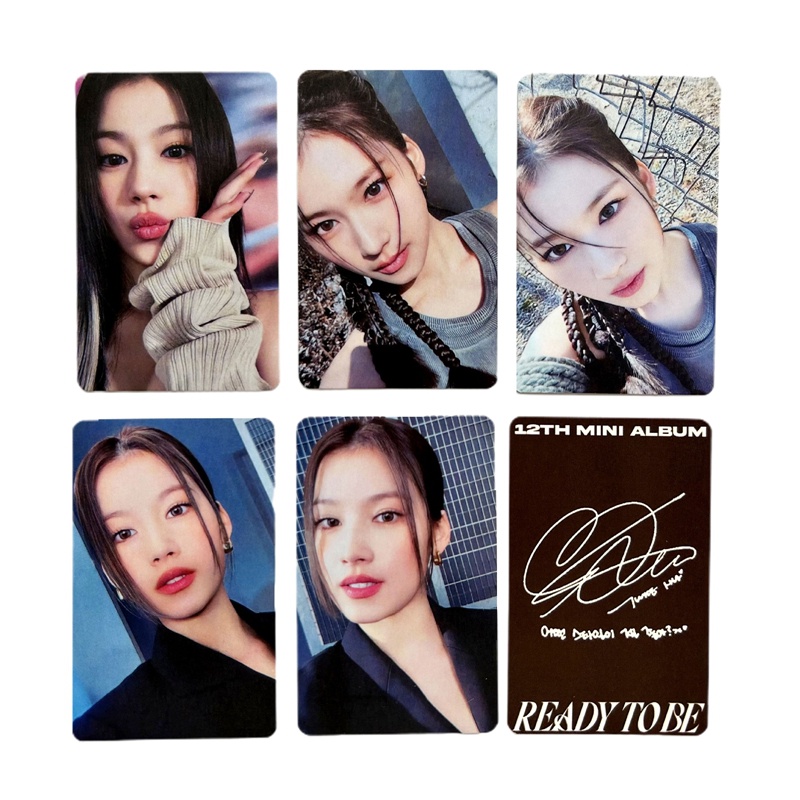 Set 5 Tấm Ảnh Lomo Card Nhóm Nhạc Kpop TWICE