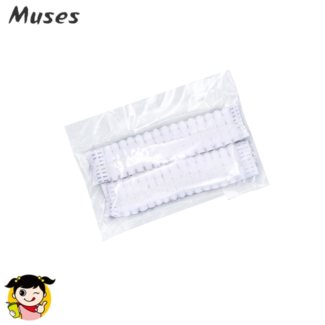 Bộ 100 Miếng Đệm Tai Chống Bụi Bằng Vải Không Dệt Thoáng Khí 10-12cm