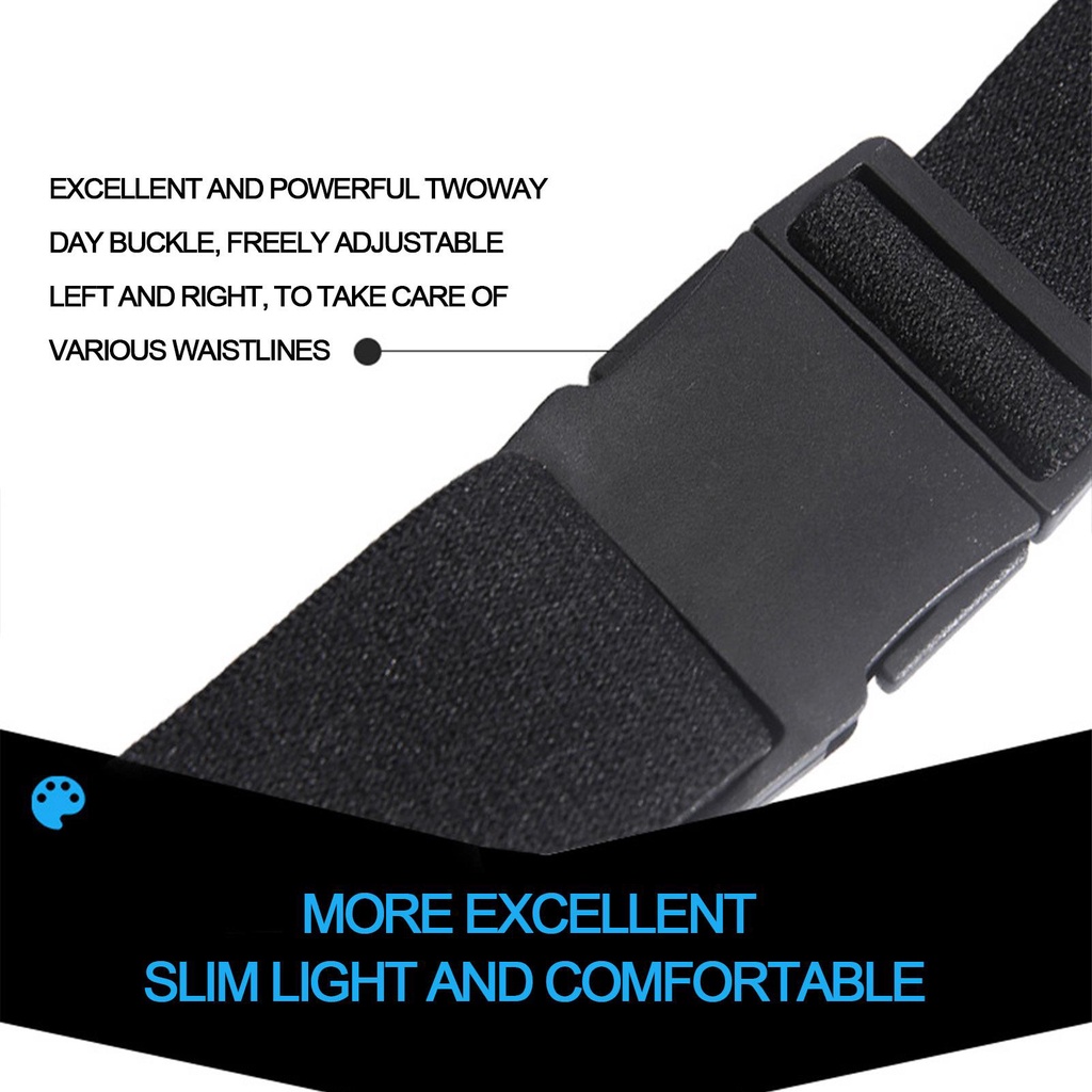 Túi Đeo Thắt Lưng Phản Quang Có Thể Điều Chỉnh Kích Thước Cho Nam Và Nữ