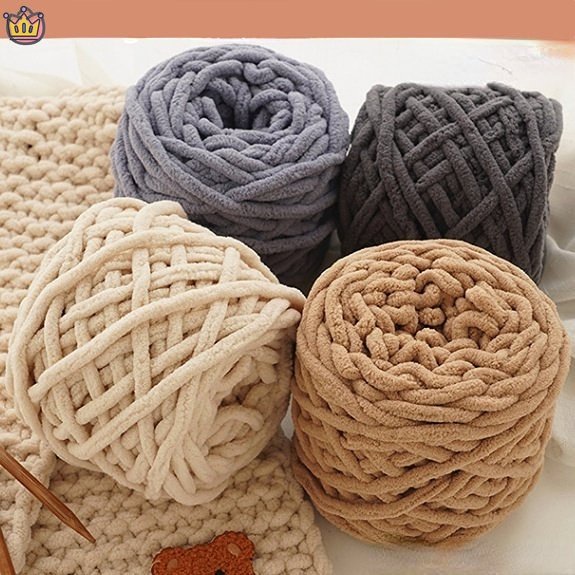 100g / 1 Cuộn Len Cotton Mềm JP5