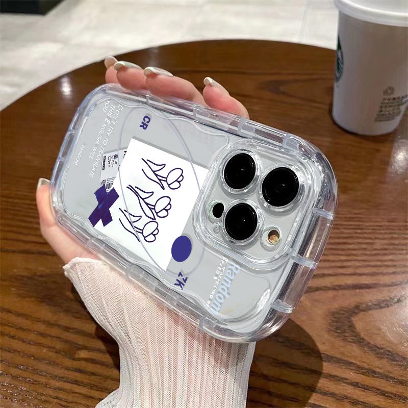 ✅Ốp Điện Thoại Mềm Trong Suốt Chống Sốc In Họa Tiết Hoa Cho Iphone 14 11 / xs 8pxr1312promax HBX8 / 7