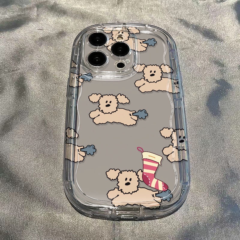 ✅Ốp Điện Thoại Dẻo Trong Suốt In Hình Chú Chó Dễ Thương Chống Sốc Cho Iphone1411 Promax / xr 13 7 / 8pxsiPhone1411 12 OG1S