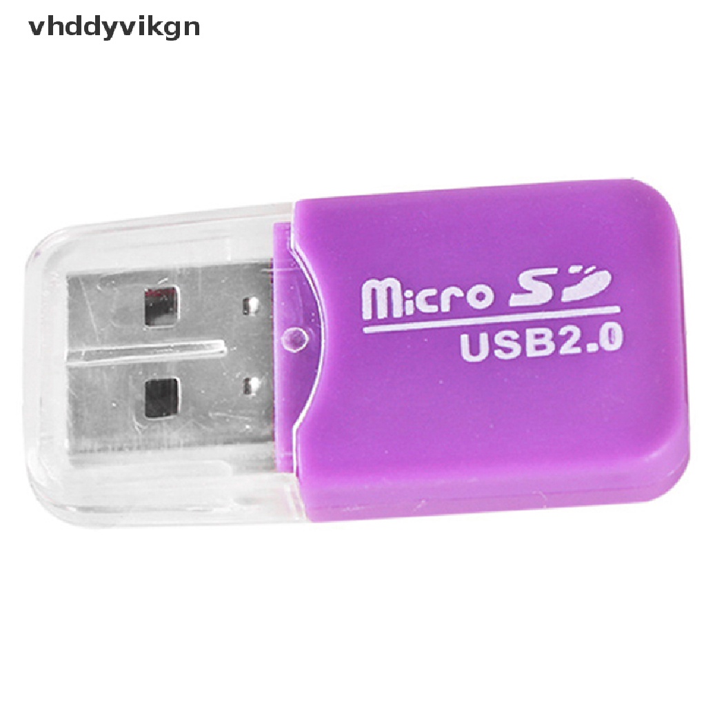 Đầu Đọc Thẻ Nhớ Micro SD TF Flash USB 2.0 Chất Lượng Cao Cho Laptop SH