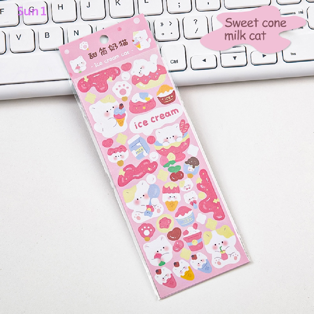 Sun1 &gt; Hình Dán Trang Trí Điện Thoại Laptop Kiểu Kpop Đáng Yêu DIY