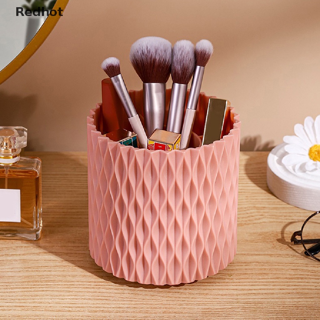 Hộp Đựng Cọ Trang Điểm Đa Năng Để Bàn Tiện Dụng