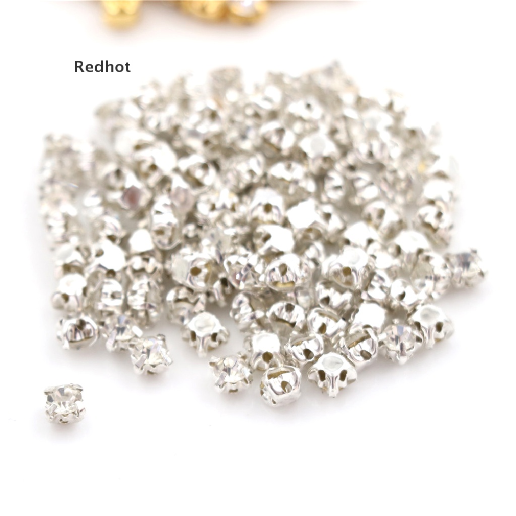 Bộ 100 Hạt Kim Cương Giả Mini Tự Trang Trí Quần Áo Búp Bê