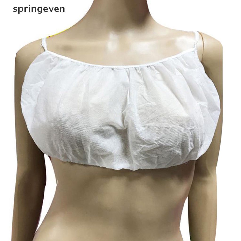 Bộ 10 Áo Ngực Vải Không Dệt Dùng Một Lần Chuyên Dụng Cho Salon Làm Đẹp