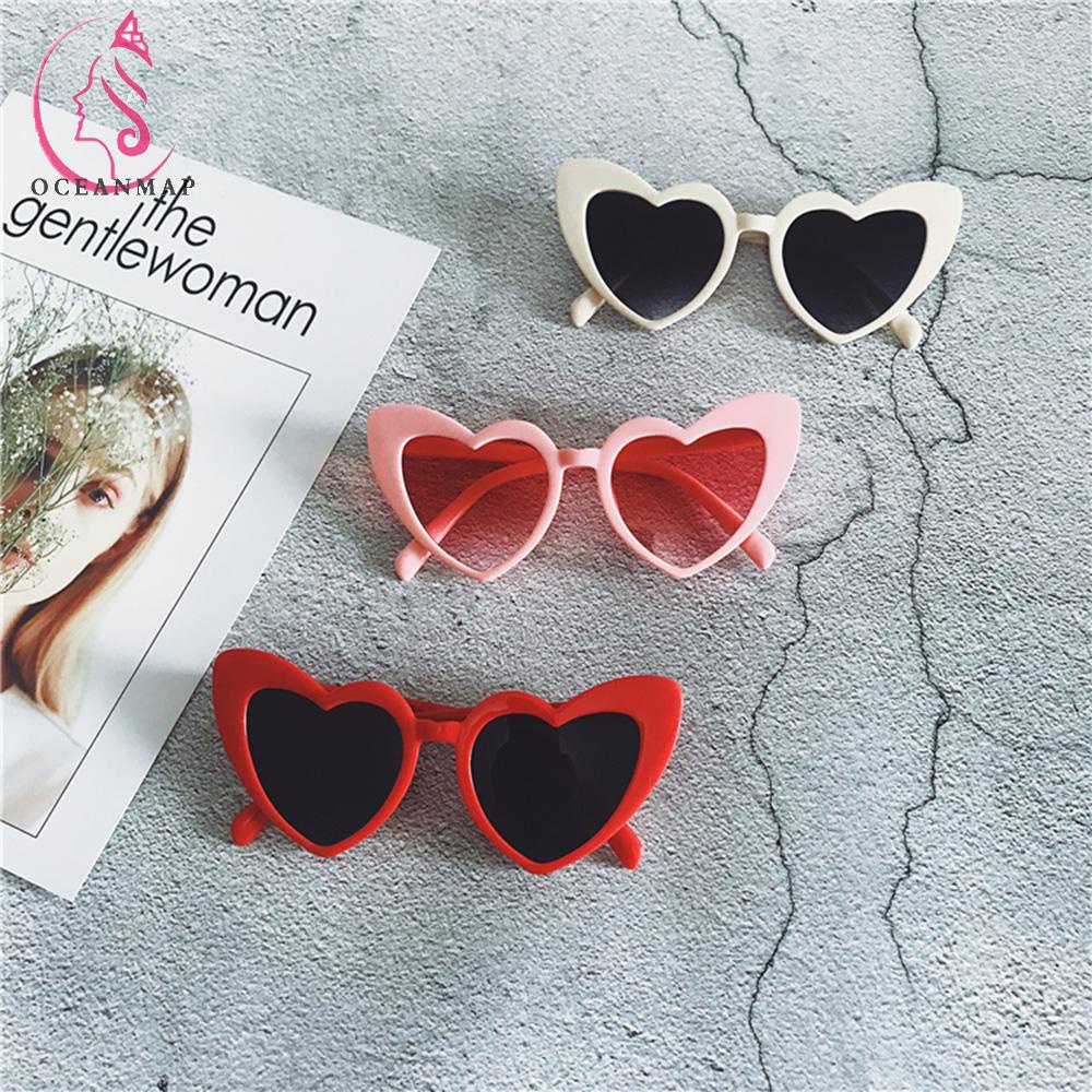 Kính Mát Hình Trái Tim Thời Trang Cho Nữ