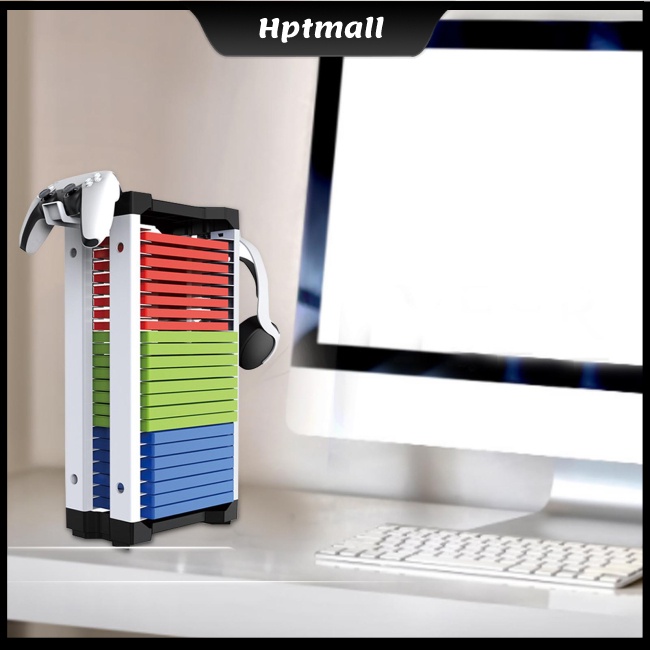 Khay Đựng Đĩa Game Có Móc Tai Nghe Tương Thích Với Ps5 / Switch / Ps4