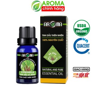 Tinh dầu Sả Java Citronella AROMA, tinh dầu đuổi muỗi côn trùng, khử mùi