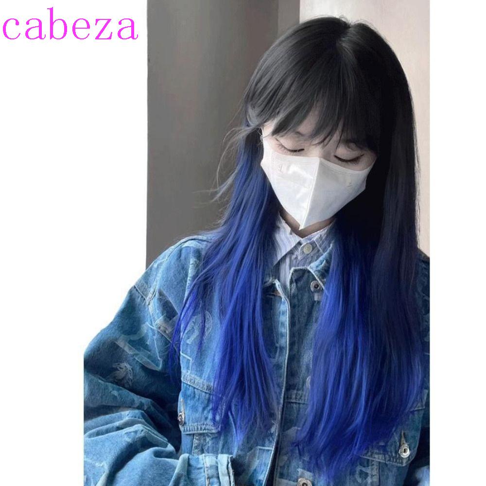 Tóc Giả Thẳng Dài Màu Nâu Bằng Sợi Tổng Hợp Chịu Nhiệt Cao Thời Trang Cho Nữ