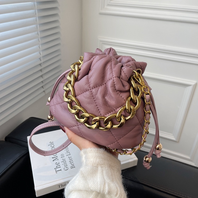 Túi Đeo Chéo Đính Đá Phong Cách Hàn Quốc Dễ Phối Đồ