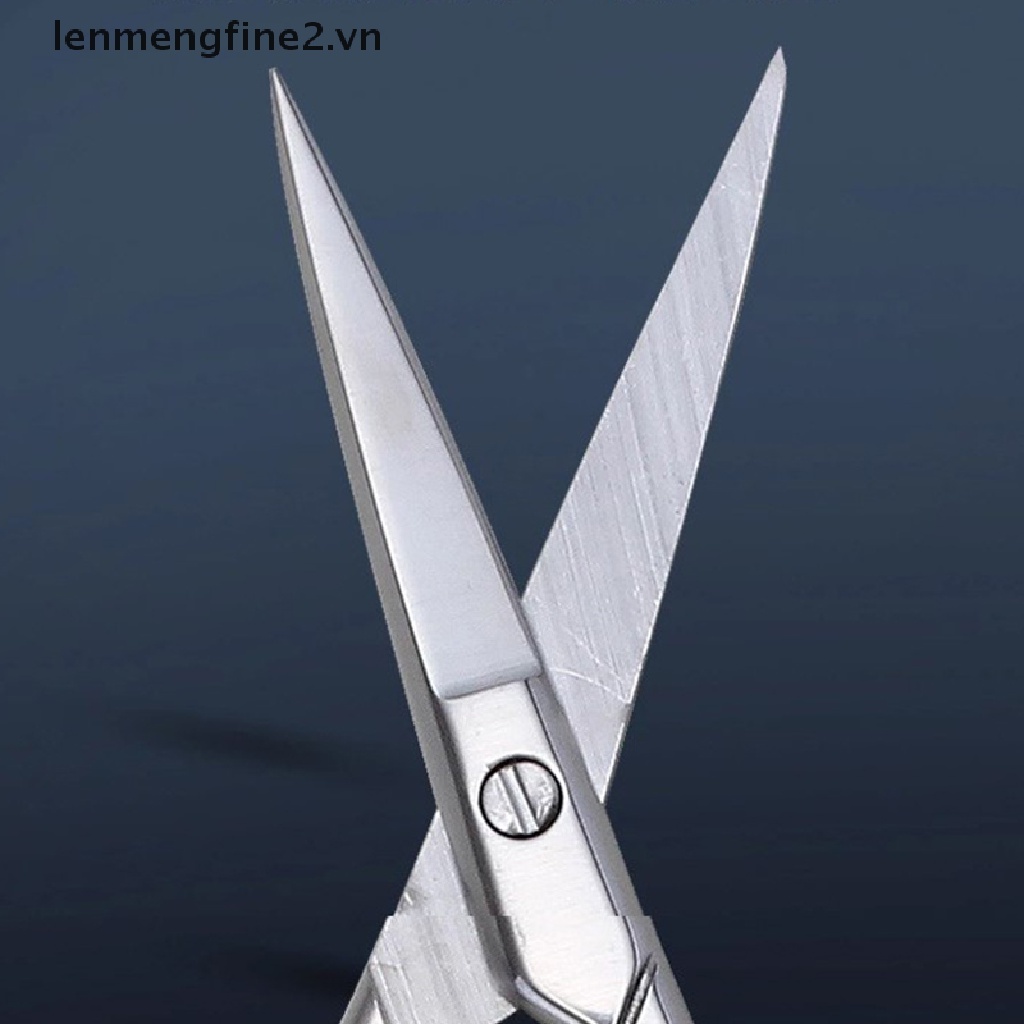 1 Kéo Cắt Tỉa Lông Mày / Lông Mi / Lông Mày Bằng Thép Không Gỉ 2.vn