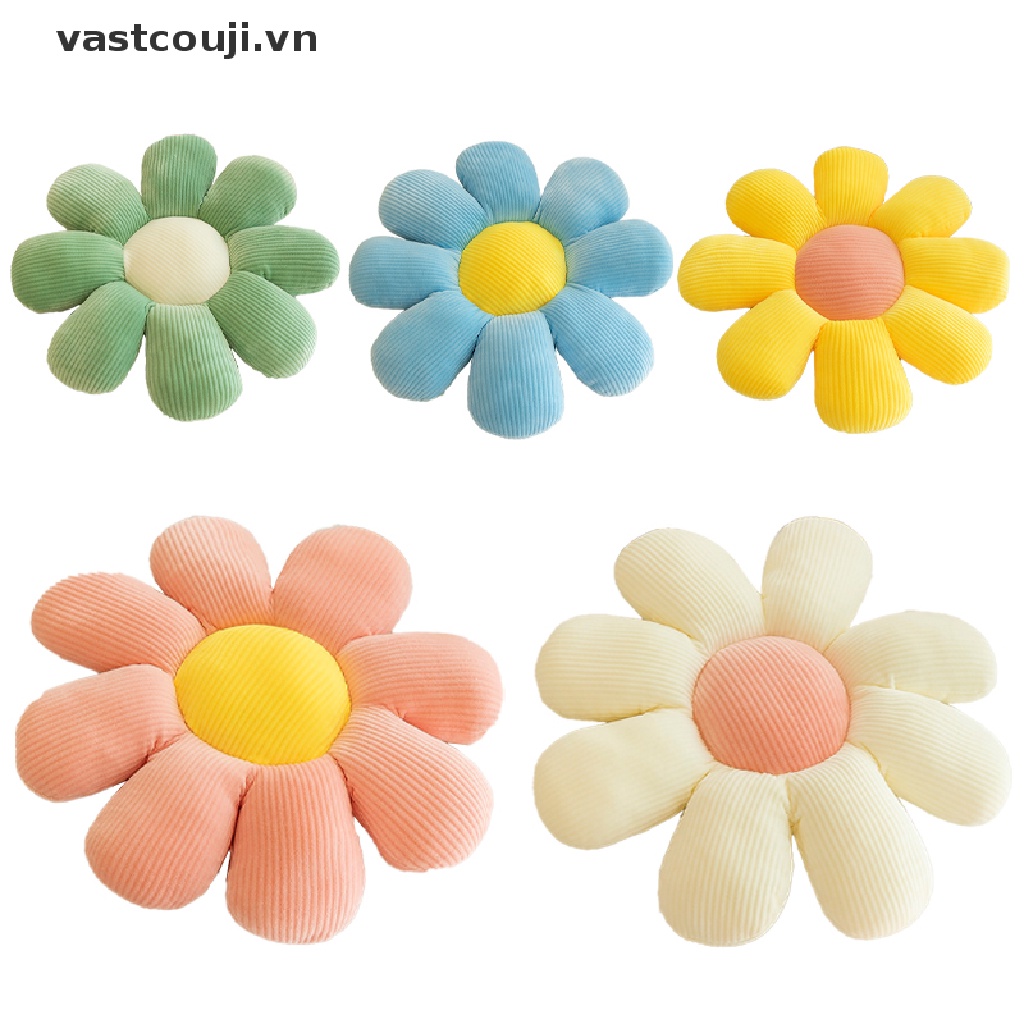 Gối Đệm Ngồi Thư Giãn Hình Hoa Cúc Hoạt Hình Dễ Thương