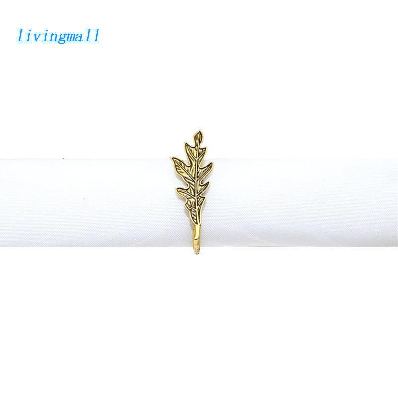 Livi Bộ 6 Vòng Giữ Khăn Ăn Khách Sạn Lá Phong Giáng Sinh Tiệc Cưới Lễ Tạ Ơn Harvest Fal