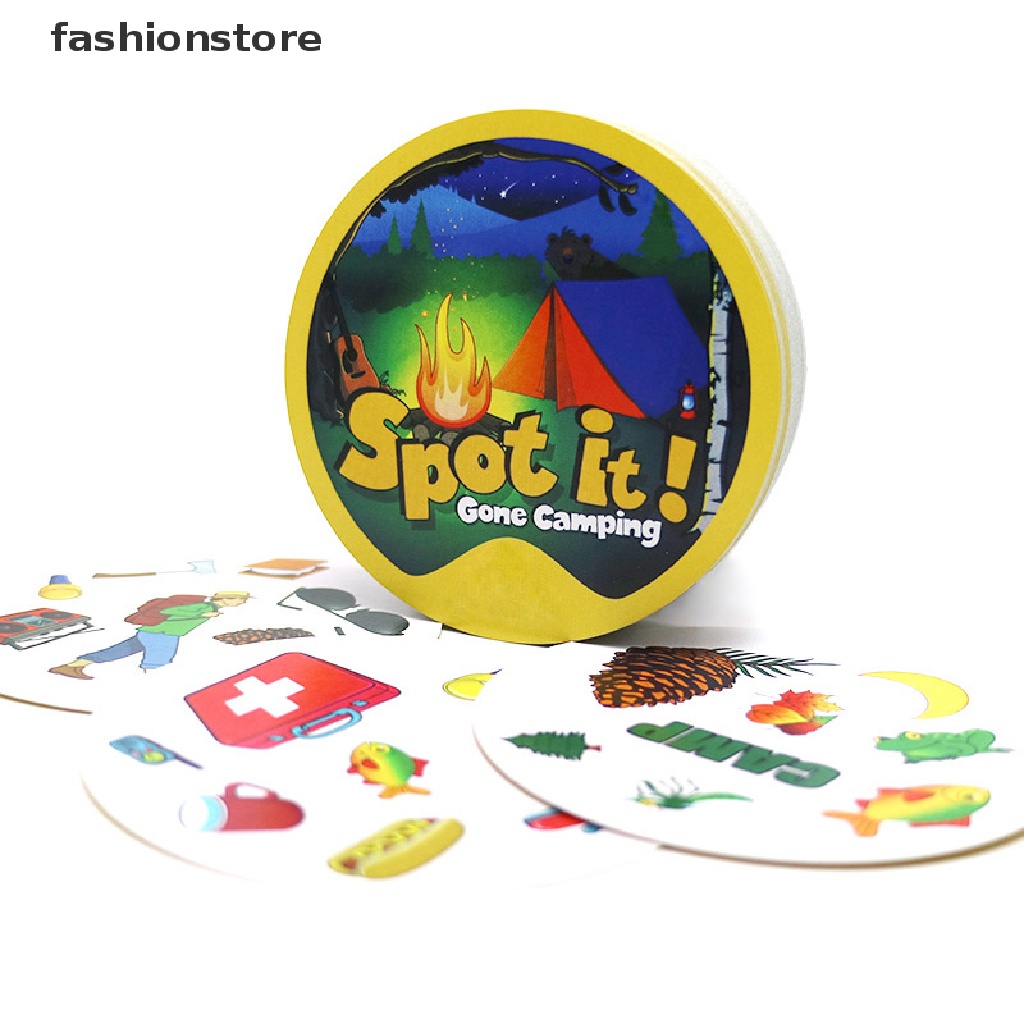 Bộ Thẻ Trò Chơi Board Game Spot It Phiên Bản Tiếng Anh