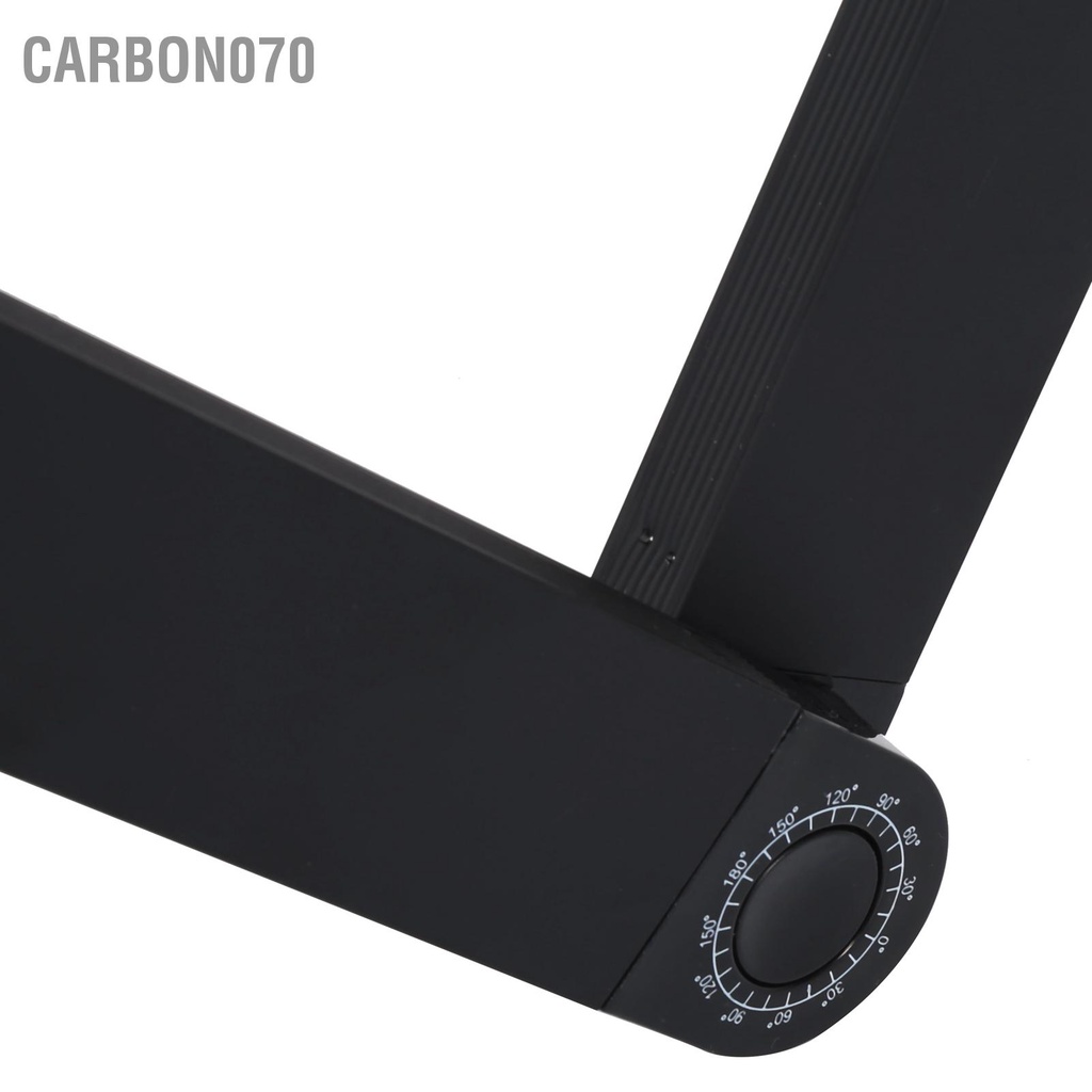 Carbon070 Bàn máy tính xách tay có bảng chuột Di động hợp kim nhôm Giá đỡ gấp thể điều chỉnh