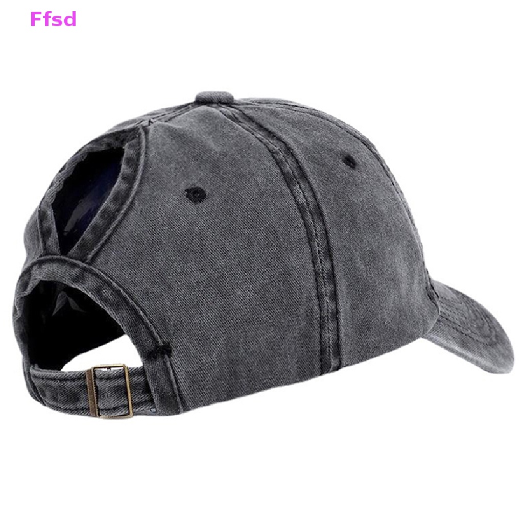 {Ffsd} Mũ Lưỡi Trai Phong Cách Vintage Bóng Chày Mùa Hè Có Thể Điều Chỉnh Giảm Căng Thẳng Cho Nữ * Bán Chạy