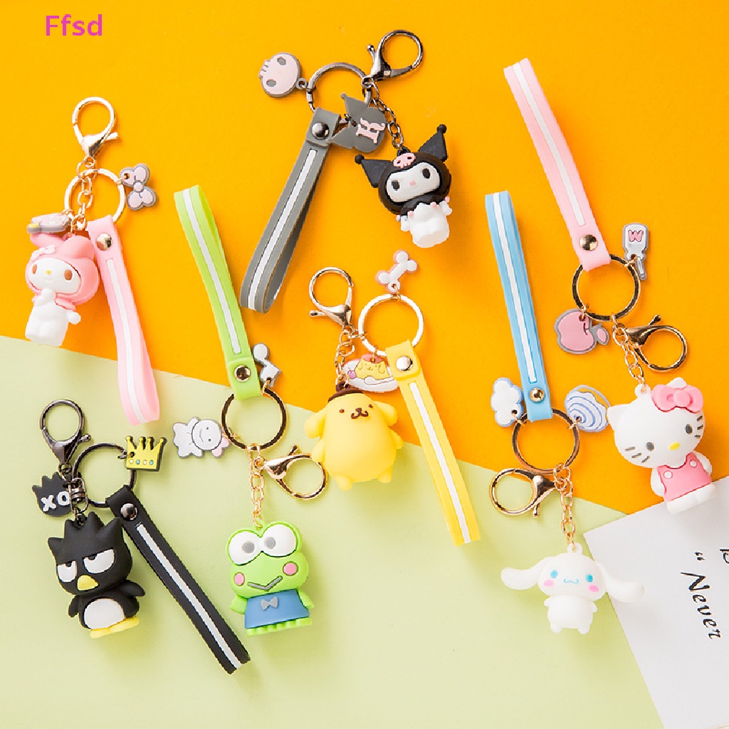 {Ffsd} Móc Khóa Hoạt Hình Melody Tai To Dễ Thương Trang Trí Túi Xách * Bán Chạy