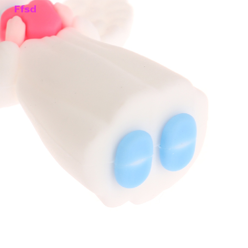 {Ffsd} 1 Móc Khóa Mini Hình Thiên Thần Màu Trắng Dễ Thương Trang Sức / Túi Xách / Móc Khóa Bán Chạy