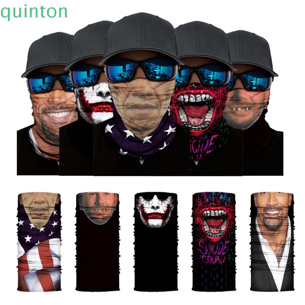 Khẩu Trang Che Nửa Mặt Và Cổ Che Phủ Đi Xe Đạp / Trượt Tuyết Hình Đầu Lâu