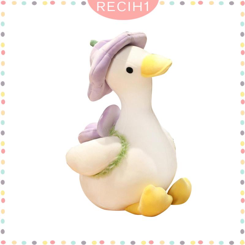 Vịt Nhồi Bông Mềm Mại Dễ Thương Dùng Trang Trí Xe Hơi