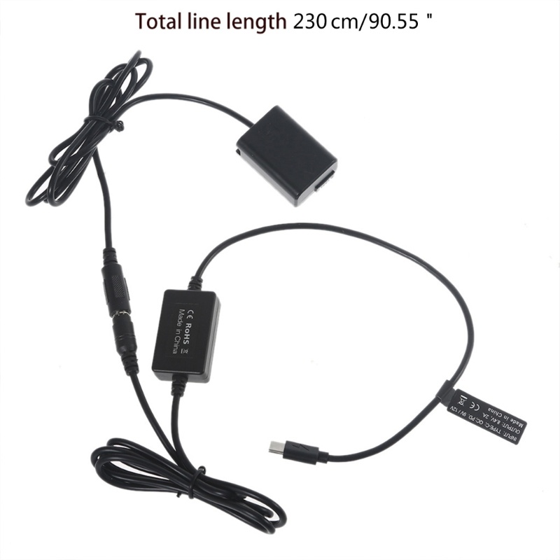 Dây Cáp Sạc Pin USB Loại C NP-FW50 Cho Son y A7R2 A7RII A55 A5100 A7 A7II A7SII A7S A7S A7S2 A7R