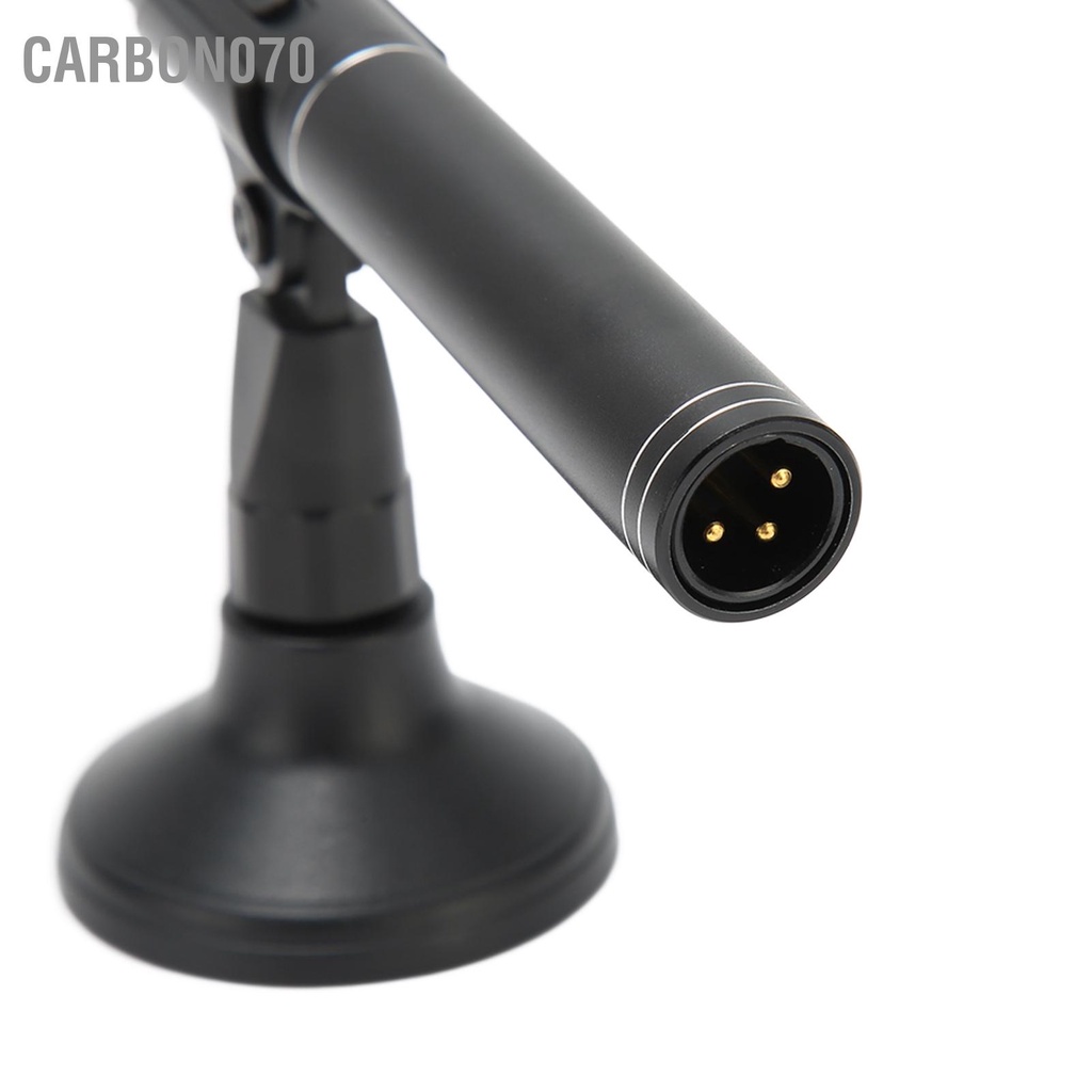 Carbon070 Micro phỏng vấn cầm tay Phát sóng trực tiếp phóng viên di động chuyên nghiệp có dây cho ngoài trời