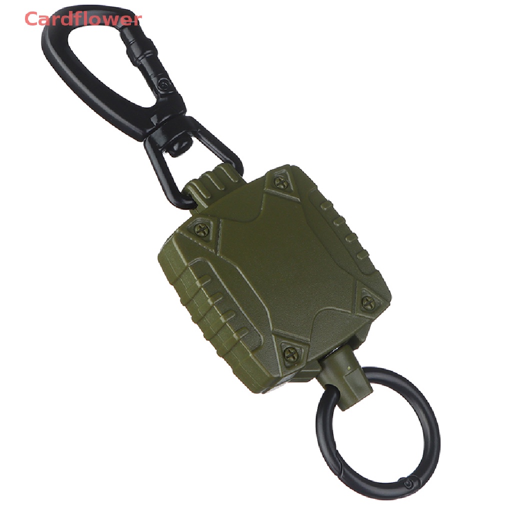 Móc Khóa Dây Rút Chống Thất Lạc Đựng Thẻ ID Tiện Dụng Mới