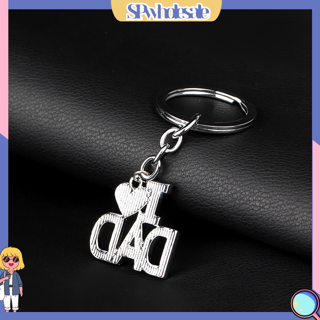 <SPwholesale> Giá Đỡ Chìa Khóa Bằng Kim Loại In Chữ Đa Năng Tiện Dụng Cho Mẹ Và Bé