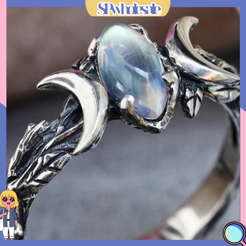 <SPwholesale> Nhẫn Đính Đá Phong Cách Bohemia Cổ Điển Dành Cho Nữ