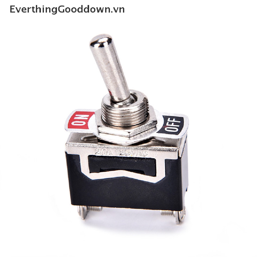 Công Tắc Đòn Bẩy Chống Thấm Nước SPST 2Pin 20A 125V ON / OFF