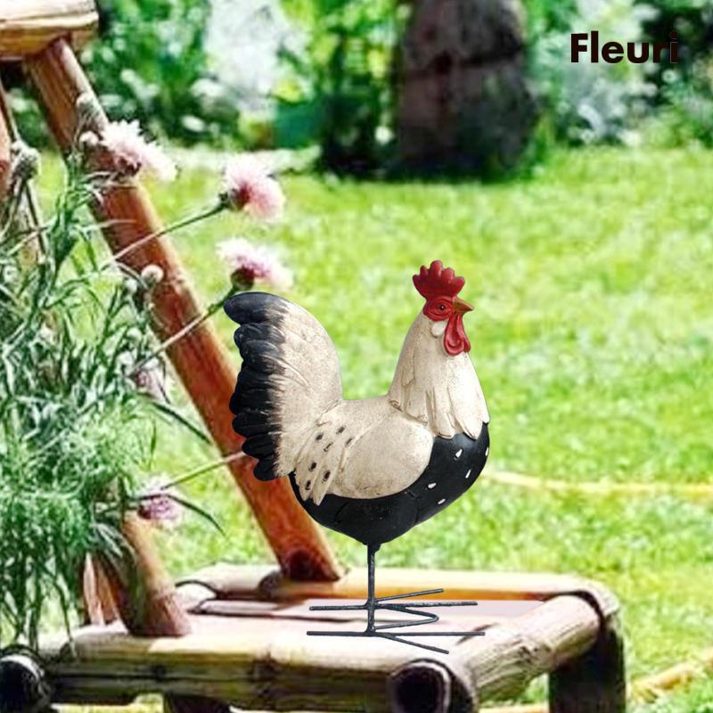 Mô Hình Tượng Gà Để Bàn Trang Trí