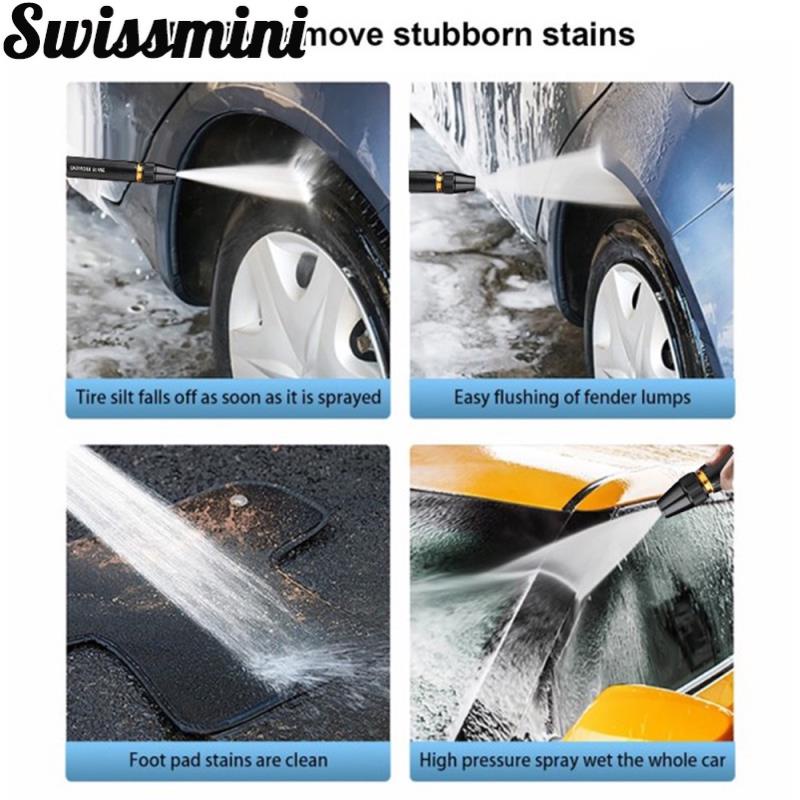 1 Vòi Xịt Nước Áp Suất Cao Vệ Sinh Xe Hơi Tiện Dụng