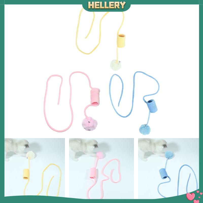 Đồ Chơi Lò Xo Gắn Cốc Hút Nhồi Bông Tập Tương Tác Cho Mèo