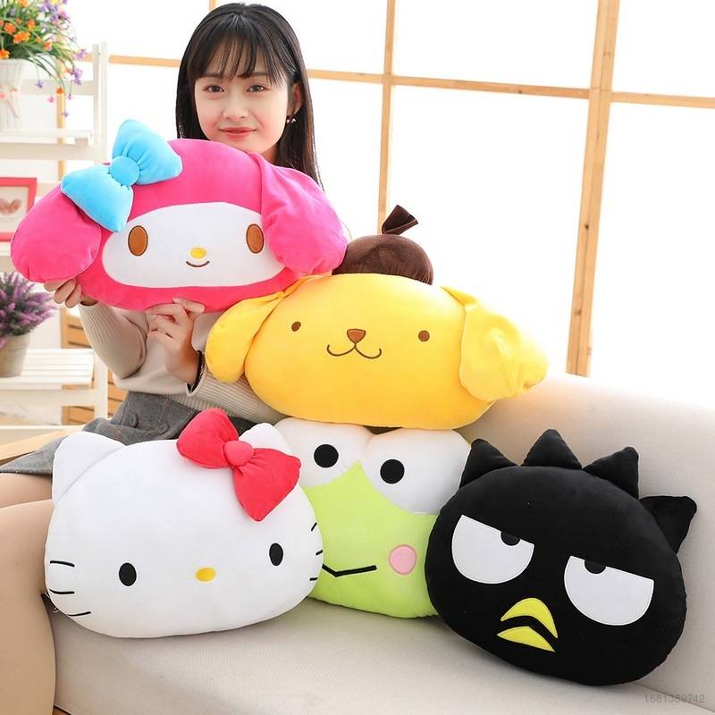 Gối Đệm Hoạt Hình Sanrio Hello Kitty mymelody Nhồi Bông Dày Dặn Mềm Mại Chống Trượt Trang Trí Nhà Cửa / Văn Phòng /