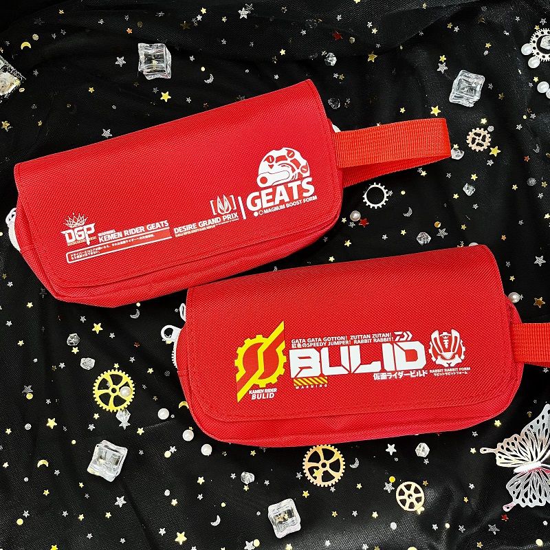 Túi Đựng Bút Bằng Vải Canvas In Hình Kamen Rider Anime Độc Đáo Ốp