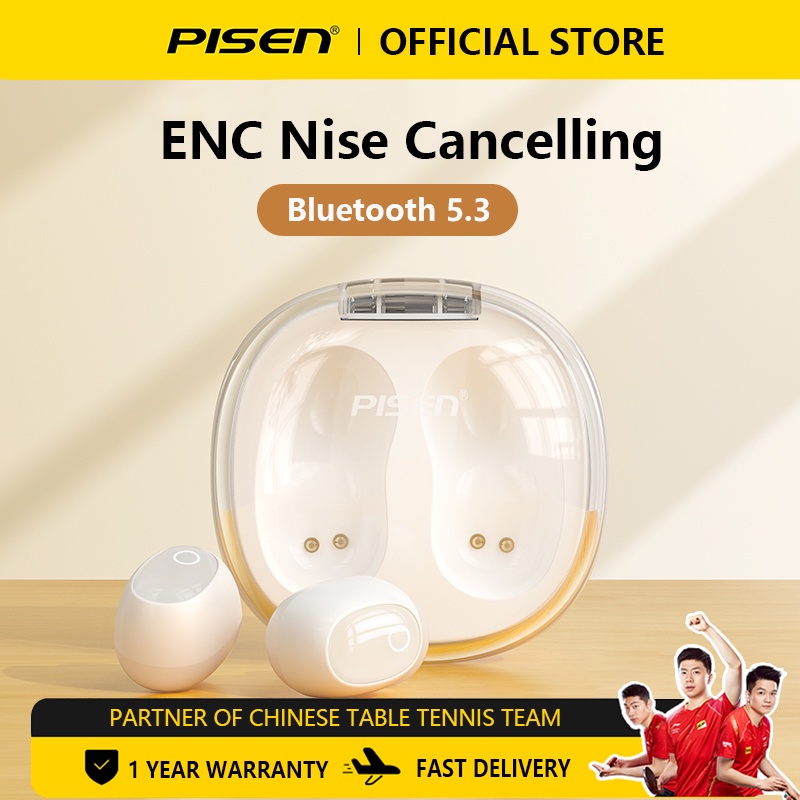Tai Nghe Không Dây Bluetooth V5.3 Chống Nước Mini Pisen TWS Cho Điện Thoại Di Động