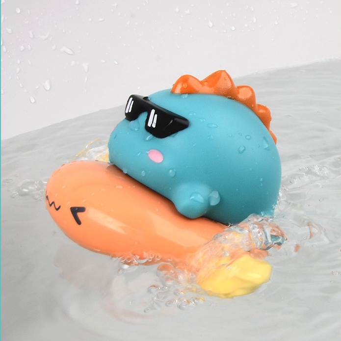 Đồ Chơi Lên Dây Cót Phun Nước Dễ Thương Cho Bé Chơi Khi Tắm