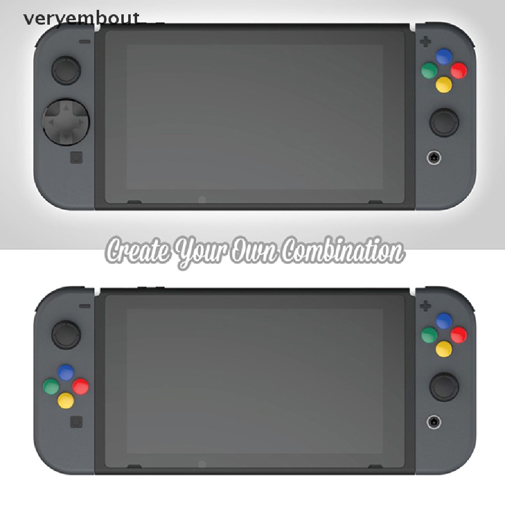 Bộ Vỏ Bọc Nút Bấm D-Pad Thay Thế Cho Tay Cầm Chơi Game Switch Lite Joycon