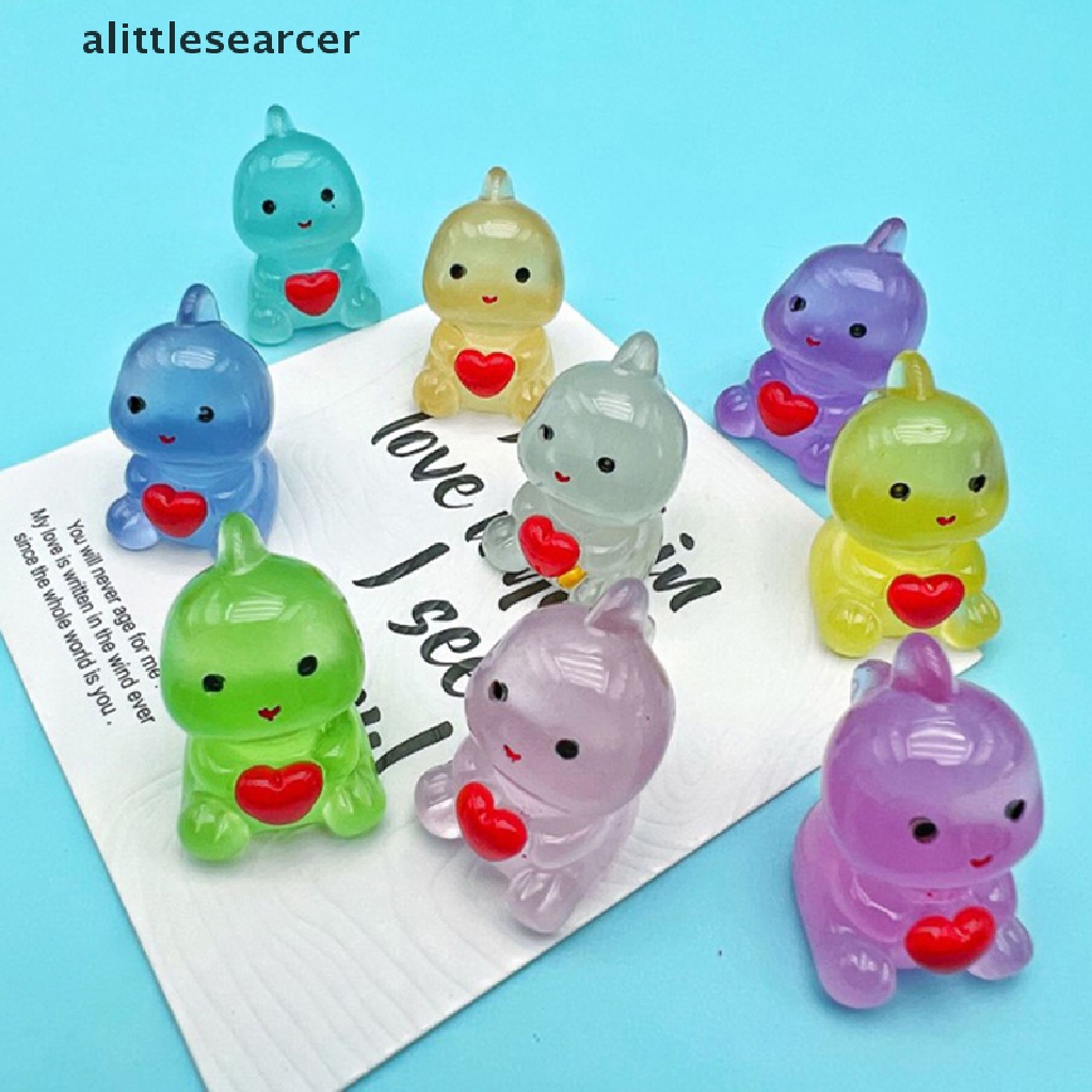 Bộ 5 Tượng Búp Bê Hoạt Hình Phát Sáng Trong Bóng Tối Trang Trí