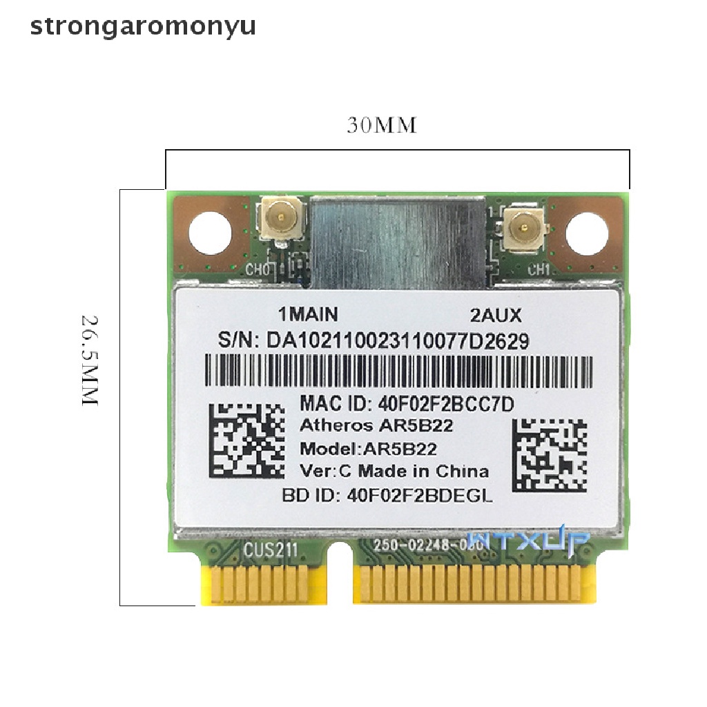 1 Thẻ Mạng Không Dây Hai Băng Tần Kép R5B22 300M 5G Bluetooth 4.0