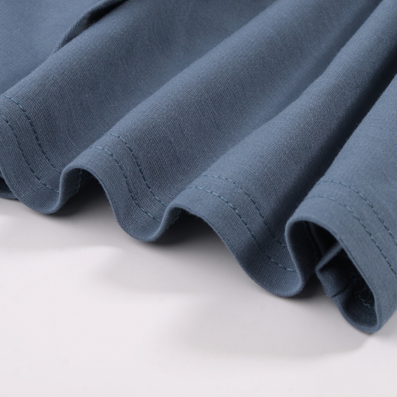 Xiangbao Đầm Midi Ôm Dáng Tay Dài Lệch Vai Có Thắt Lưng Cho Nữ