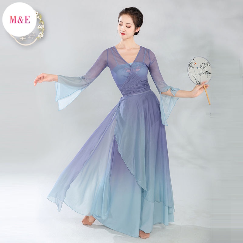 Bộ Trang Phục Biểu Diễn Múa Trung Hoa Cổ Điển Yuyige