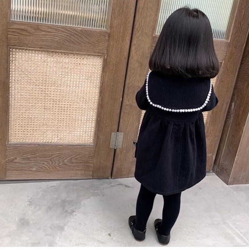 Đầm Công Chúa Tay Dài Kiểu Hàn Quốc Thời Trang Mùa Thu Cho Bé Gái