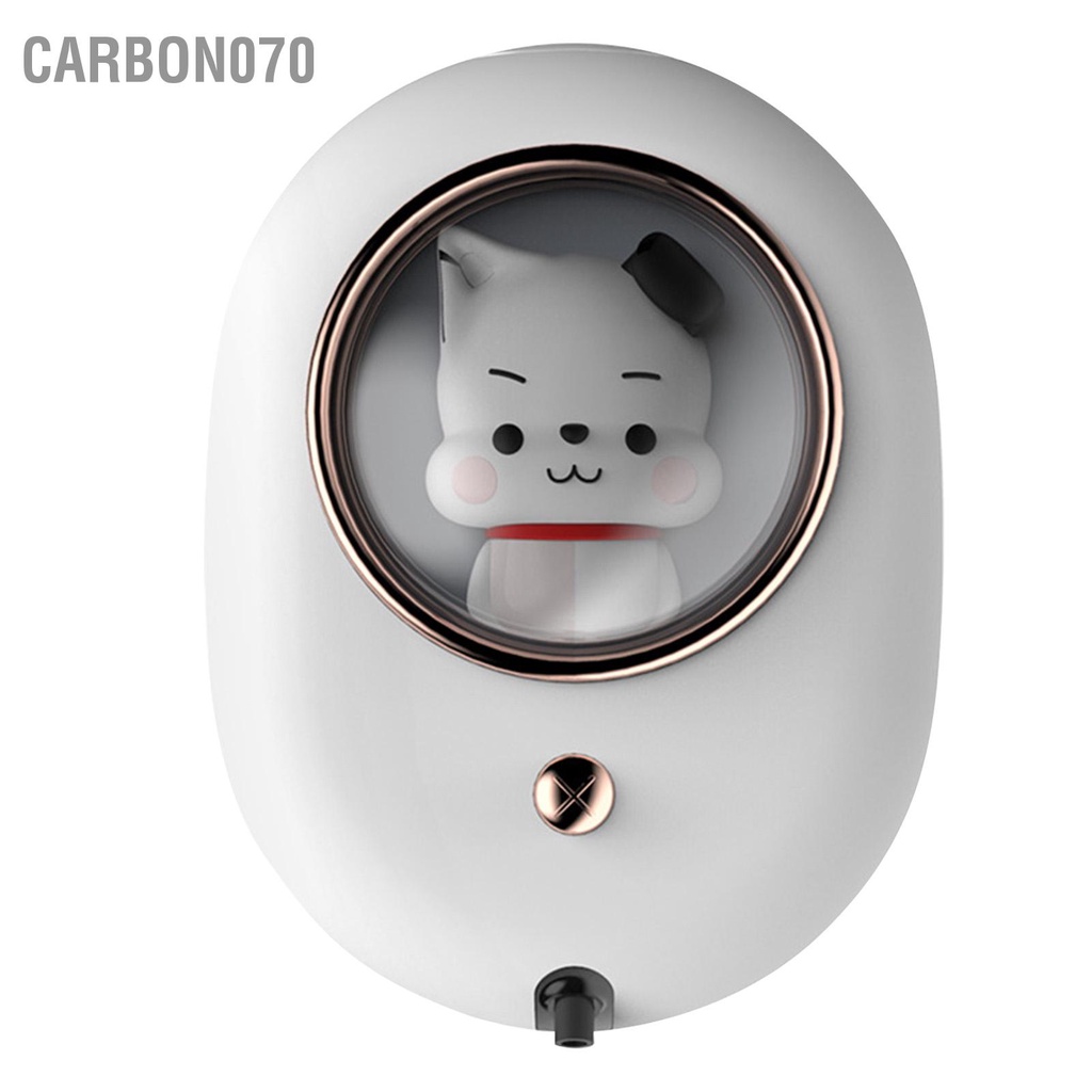 Carbon070 Hộp Đựng Xà Phòng Treo Tường Không Gian Viên Thiết Kế Sạc Tiết Kiệm Bình Tạo Bọt Tự Động Trắng