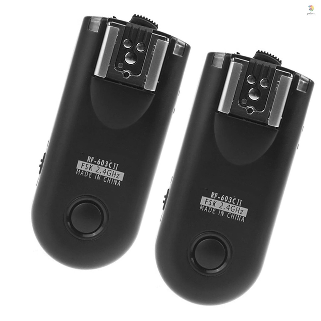 Điều Khiển Đèn Flash Không Dây RF-603C II C3 Cho 5D 1D 50D