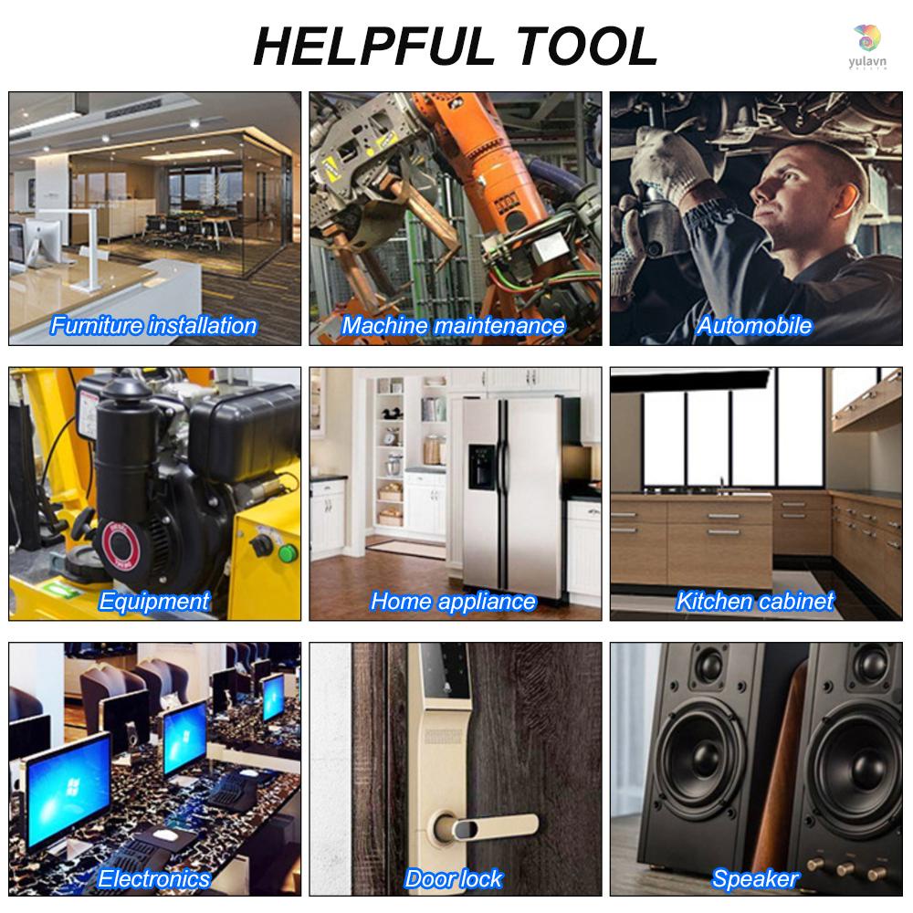 Tua Vít Cầm Tay 11 Trong 1 CR-V Có 10 Đầu Thay Thế Đa Năng