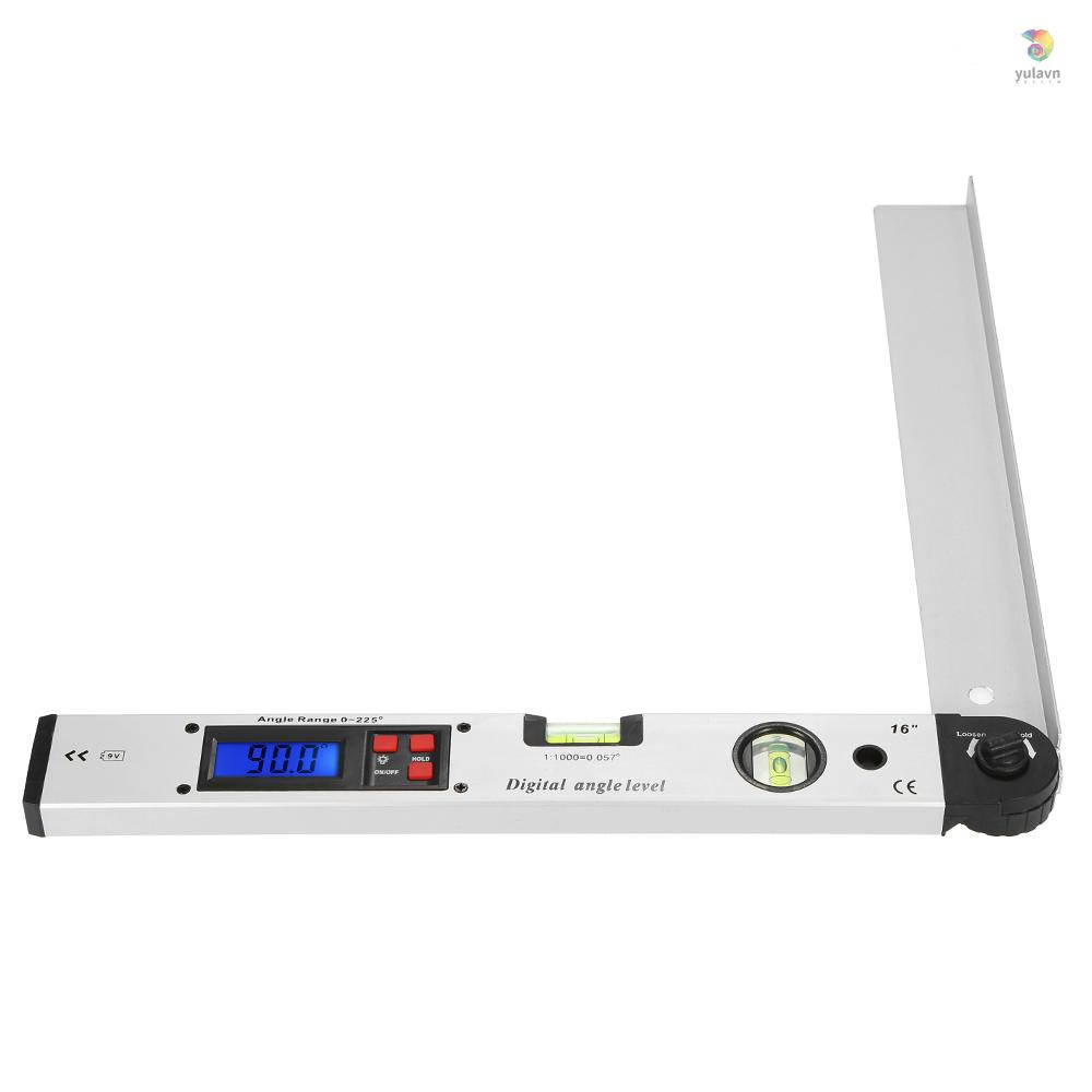 Thước Đo Góc Kỹ Thuật Số 0-225 Độ 400mm 16inch Chuyên Dụng